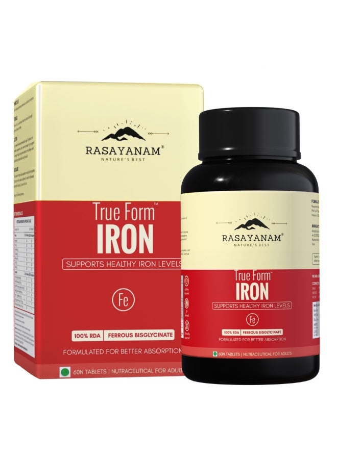Rasayanam True form Iron 60 capsule - Image 1